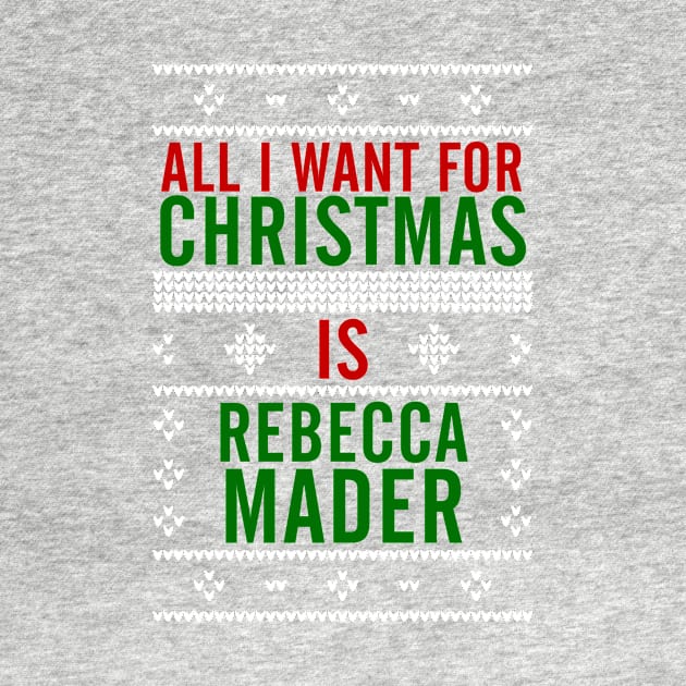 All I want for Christmas is Rebecca Mader by AllieConfyArt